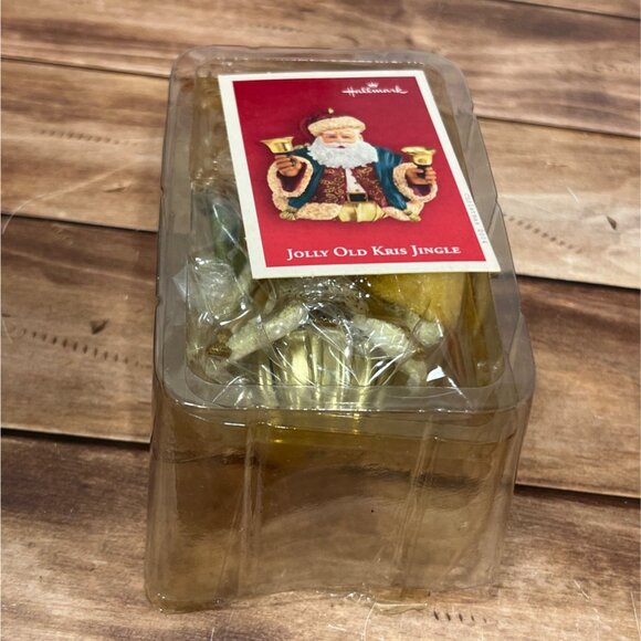 2004 HALLMARK KEEPSAKE ORNAMENT QXG5501 JOLLY OLD KRIS JINGLE BELL - Picture 4 of 8